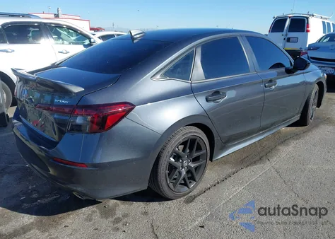 2025 Honda Civic Sport from USA, damaged, VIN 2HGFE2F52SH604580